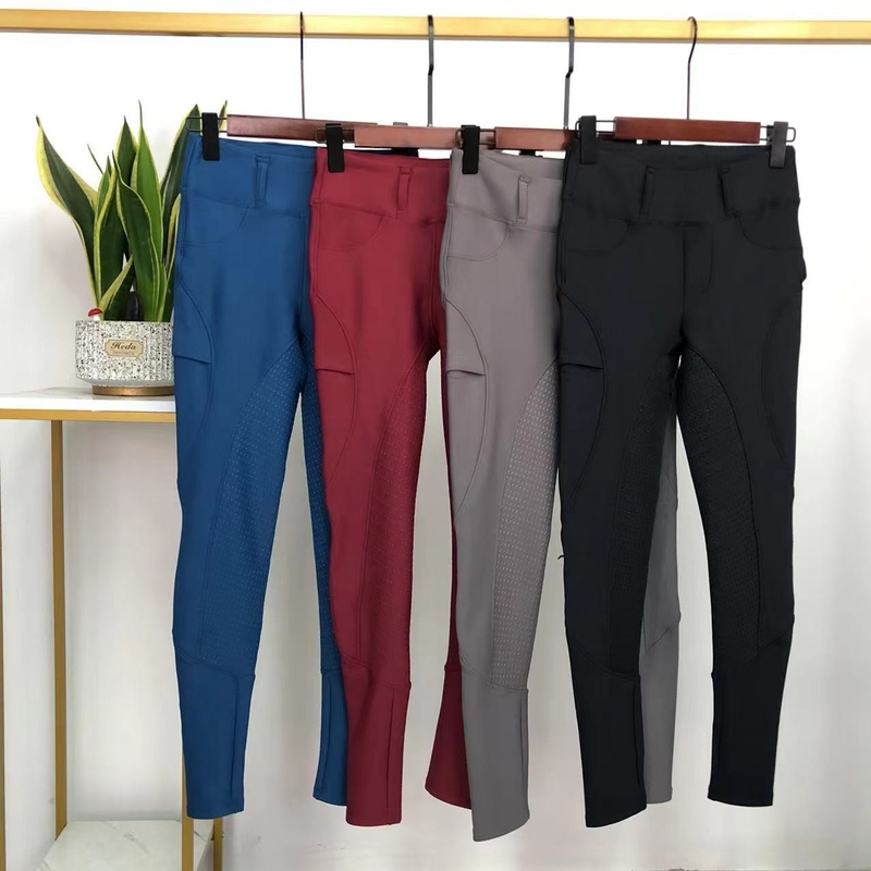 Winter Equestrian Breeches For Women Horse Riding Thick Leggings 4 Colors